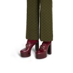 Gucci Women’s platform mule with Horsebit - Image 5